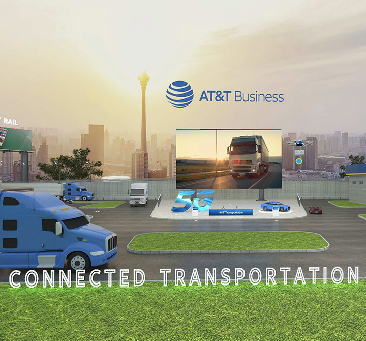 AT&T connected transportation image